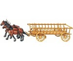 Siku 3491 Open wagen met trekpaarden